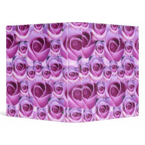 Purple Roses Binder