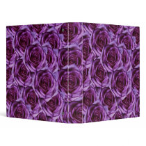 Purple Roses Binder