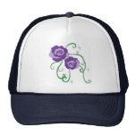 Purple Roses Hats
