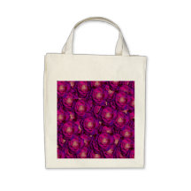 Purple roses tote bag
