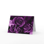 Purple Roses-Valentine's Day cards