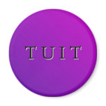 Purple Round Tuit Magnet