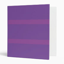 Purple Royalty Avery Binder