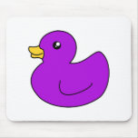Purple Rubber Ducky Mouse Pads