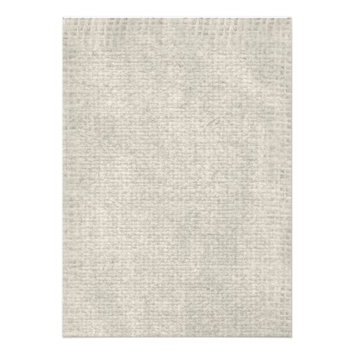 Purple Rustic Burlap Bridal Shower Invitations