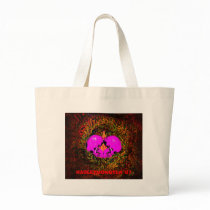 PURPLE SACRED HEART bags