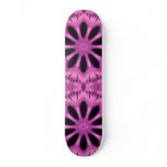 PURPLE SAND PATTERN SKATE BOARD