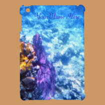 Purple Sea Fan Personalized iPad Mini case ipad mini cases