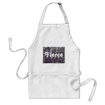 Purple Sequins & Beads Apron