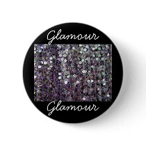 Purple Sequins & Beads Pin