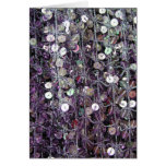 Purple Sequins & Beads Cards
