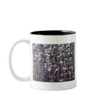 Purple Sequins & Beads Coffee Mug