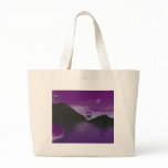 Purple Serenity Canvas Bag