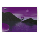 Purple Serenity Cards
