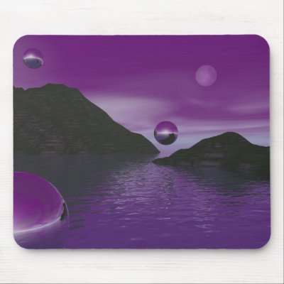Purple Serenity Mousepad by jasonmit