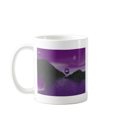 Purple Serenity Coffee Mug by jasonmit