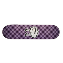 Purple Sheep Skate Board