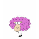Purple sheep shirt