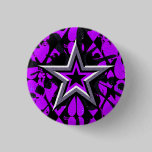 Purple & Silver Star buttons