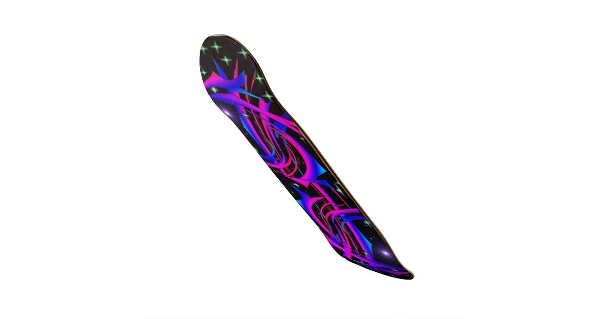 Purple Skateboard Zazzle