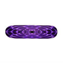 Purple Skateboard Time Warp