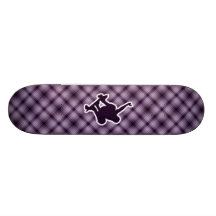Purple Skateboarding