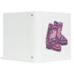 Purple Ski Boots binders