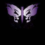 Purple Skull Butterfly t-shirts