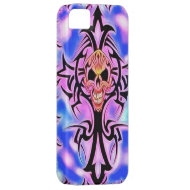 Purple Skull iPhone 5 Case