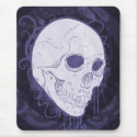 Purple Skull mousepads