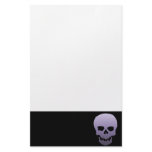 Purple Skull Stationery Design
