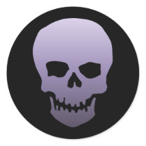 Purple Skull stickers by JKcoder Purple Skull stickers