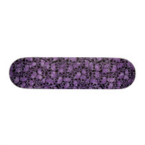 purple skulls skateboards by Just2Cute purple skulls skateboards