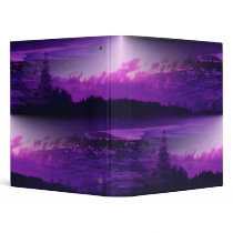 Purple Sky Avery Binder by Kiwihighlander Purple Sky Avery Binder