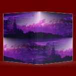 Purple Sky Avery Binder