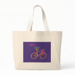 Purple Sky Drive Canvas Bag