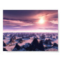Purple sky posters