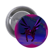 Purple Skys Pinback Button