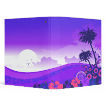 purple skys tropical bliss notebook binders by dooni_notebooks purple skys tropical bliss notebook binders