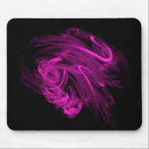 Purple Smoke Fractal Mousepad mousepads