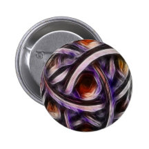 Purple smudge Triquetra Pins