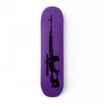 Purple Sniper Rifle Skateboard