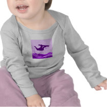 Purple Snowboard Logo Shirt