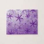 Purple Snowflake Puzzles