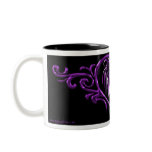 Purple "Sophia" Tattoo Coffee (Tea) Mug
