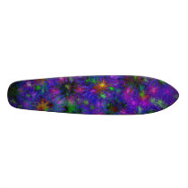 Purple Spatter Dot Skateboards