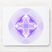 Purple Spectrograph Mouse Pad mousepads