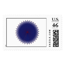 Purple Spectrograph Postage
