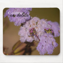 Purple Spiky Flower; Customizable Mousepads