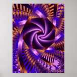 Purple Spinner Print